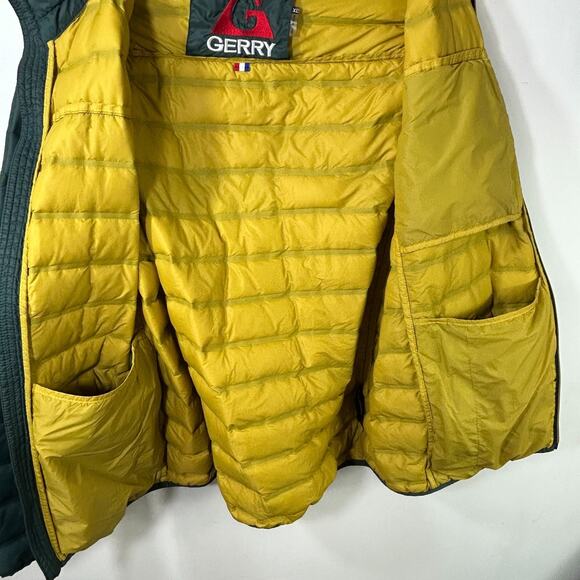 Gerry Mens XL Fillpower 650 Lightweight Packable Down Puffer Jacket Green - Picture 5 of 10